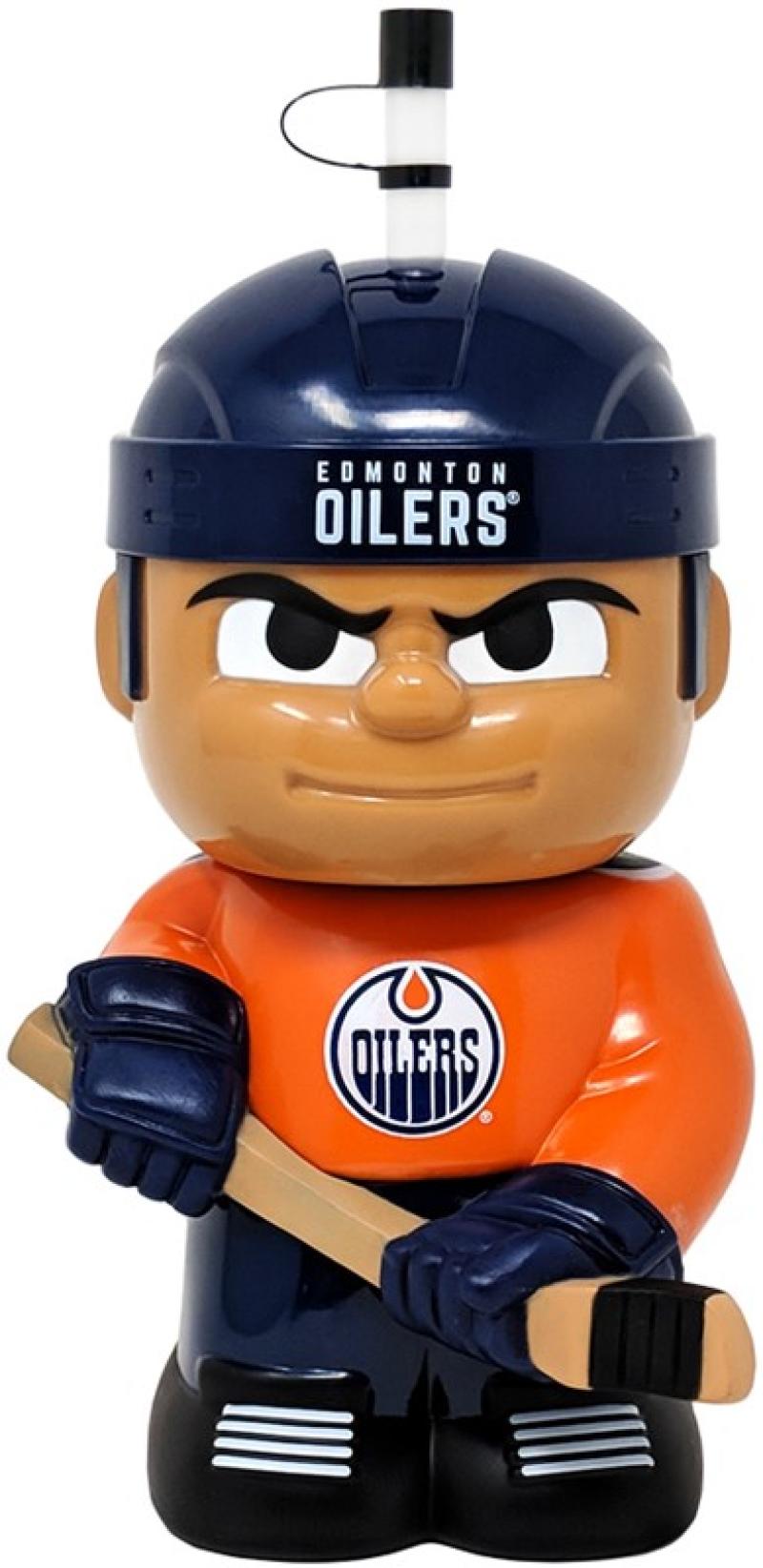 Edmonton Oilers 10"x5" NHL Character Big Sip 3D Water Bottle 16oz