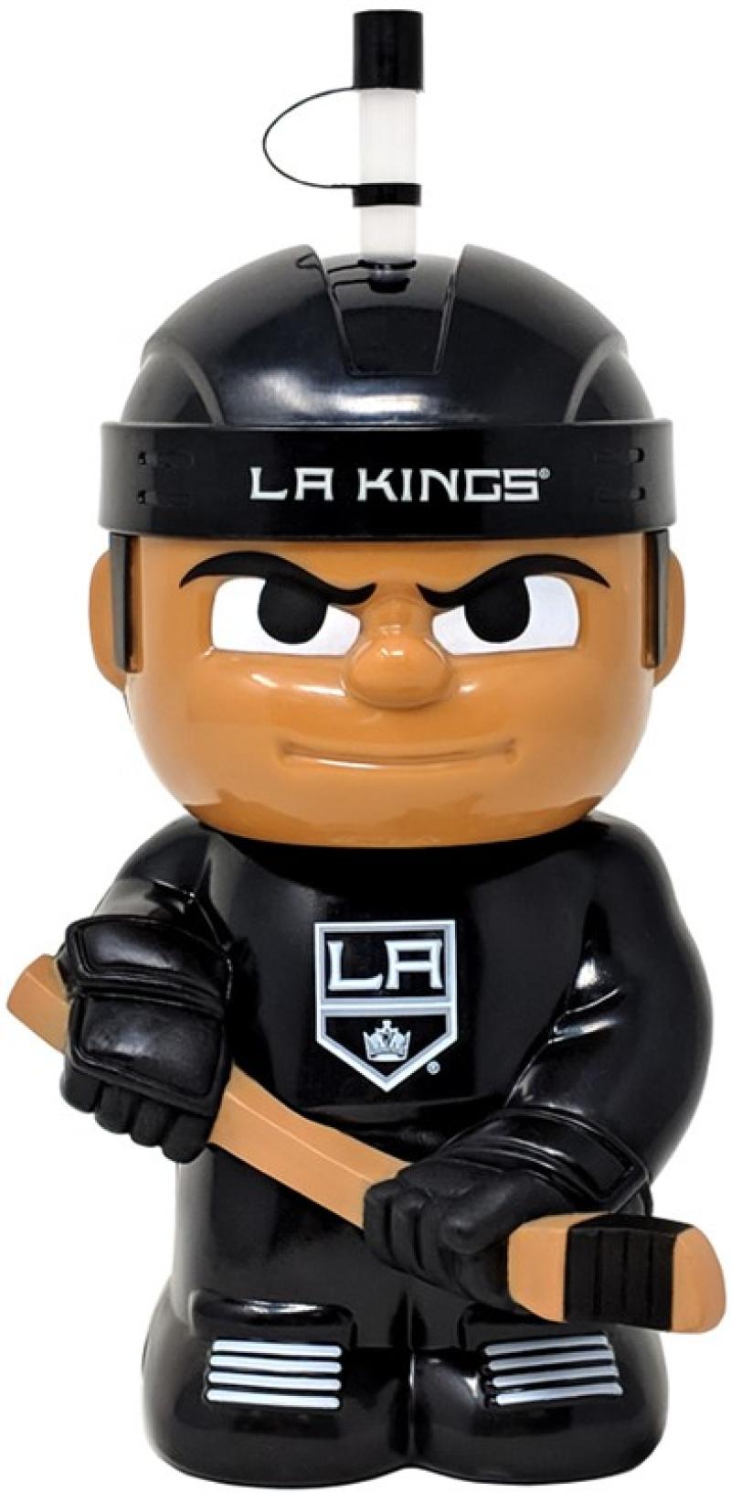 Los Angeles Kings 10"x5" NHL Character Big Sip 3D Water Bottle 16oz Image 1