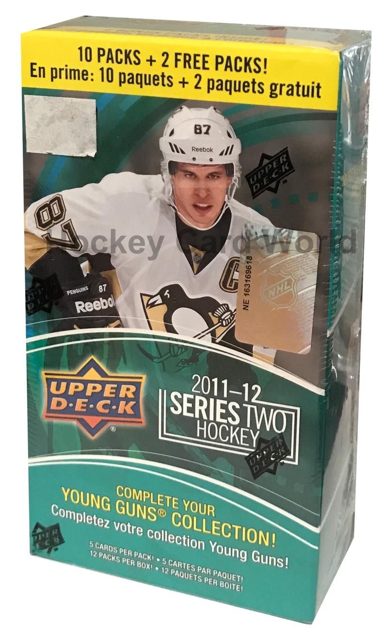 2011-12 Upper Deck Series 2 Factory Sealed Hockey 12 Pack Box