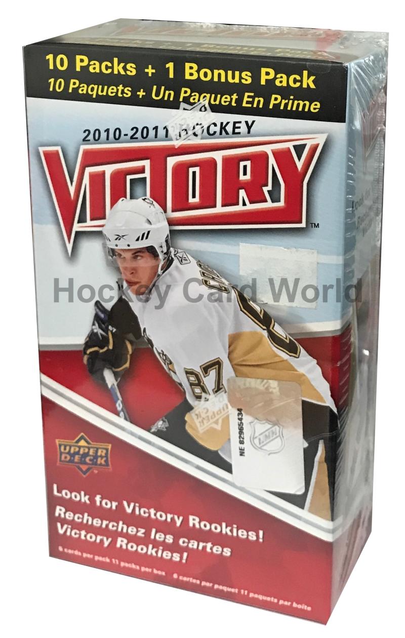 2010-11 Upper Deck Victory Factory Sealed Hockey 11 Pack Box