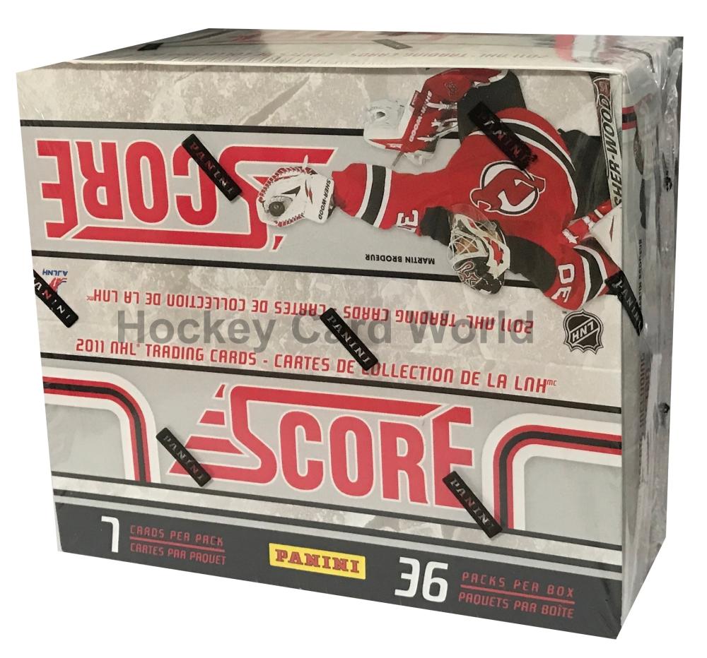 2011-12 Panini Score Factory Sealed Hobby Hockey 36 Pack Box