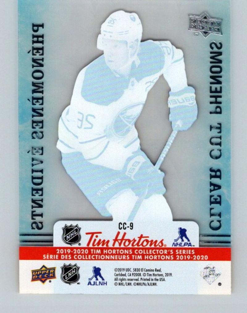 2019-20 Upper Deck Tim Hortons Clear Cut Phenoms #CC-9 Rasmus Dahlin MINT 07169 Image 2