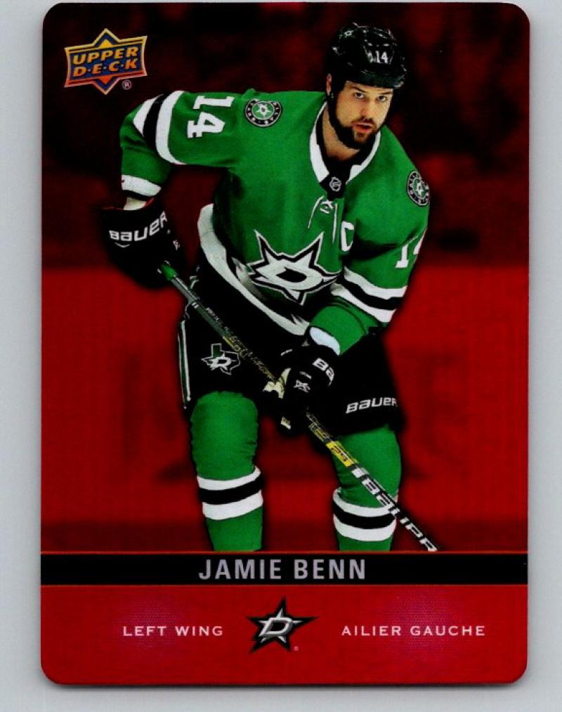 2019-20 Upper Deck Tim Hortons Red Die-Cut #DC-6 Jaime Benn MINT Dallas Stars 07186 Image 1