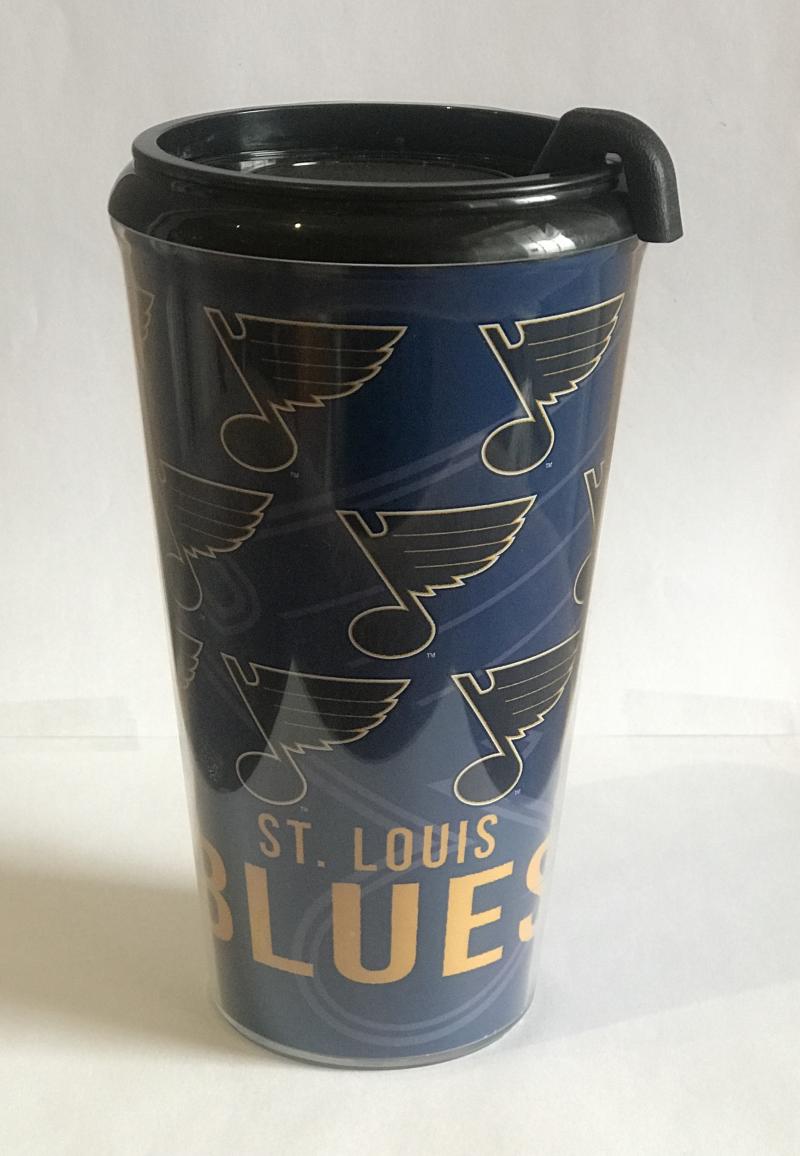St. Lous Blues 16oz New Infinity NHL Tumbler - Tight Seal Lid Image 1