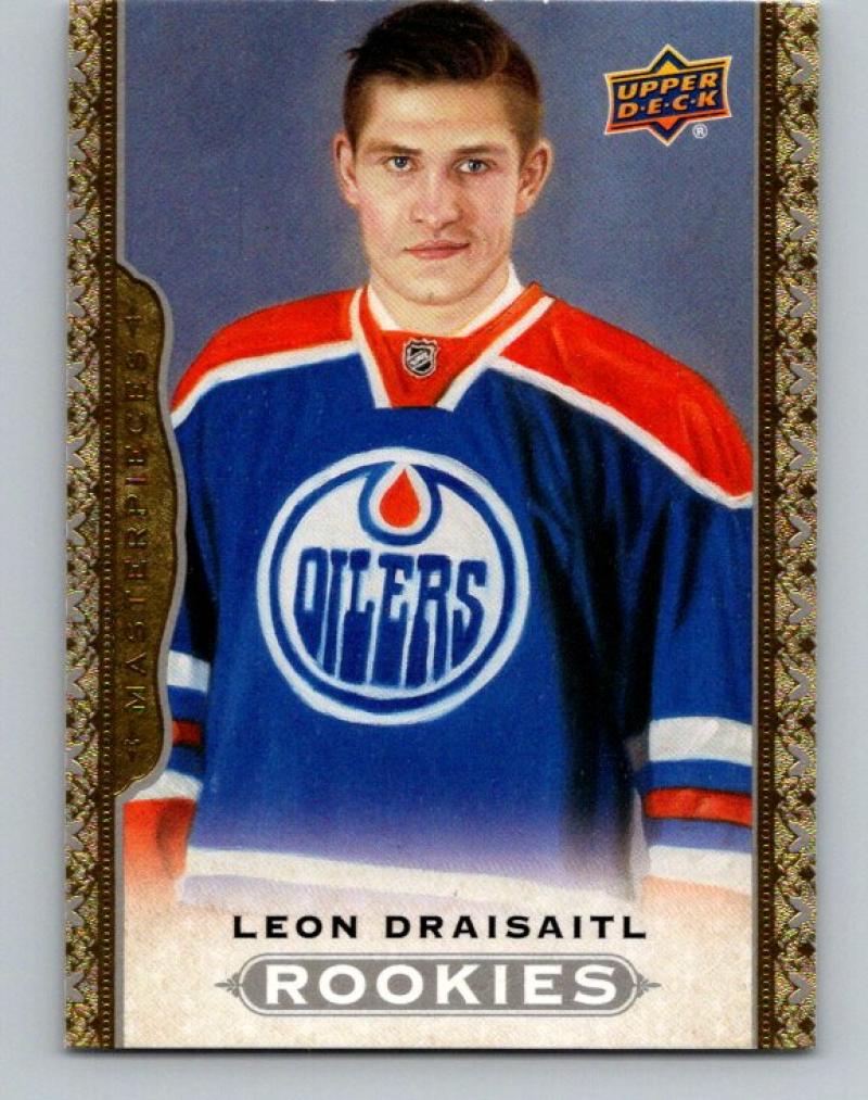 2014-15 Upper Deck Masterpieces #180 Leon Draisaitl MINT RC Rookie Oilers 07726