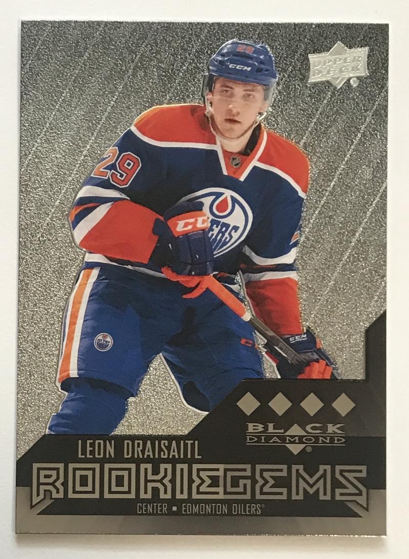 2014-15 Upper Deck Black Diamond RC Rookie Gems #248 Leon Draisaitl 07727