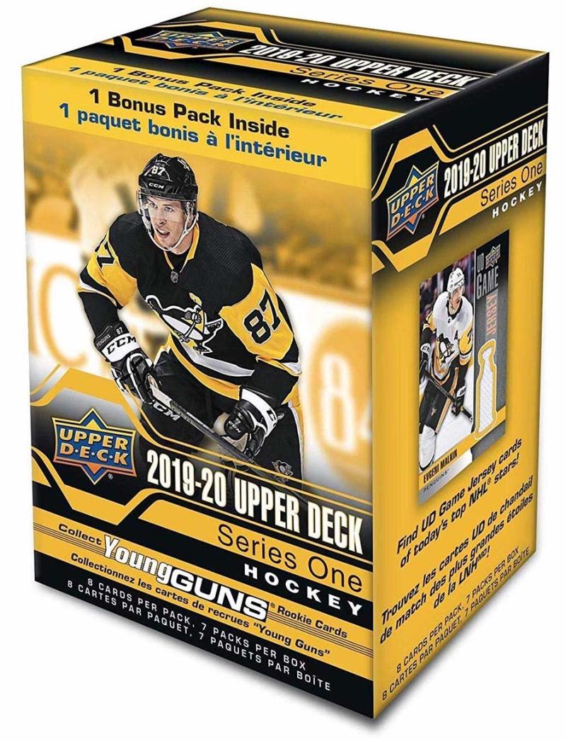 2019-20 Upper Deck Series 1 Blaster Factory Sealed Hockey Box