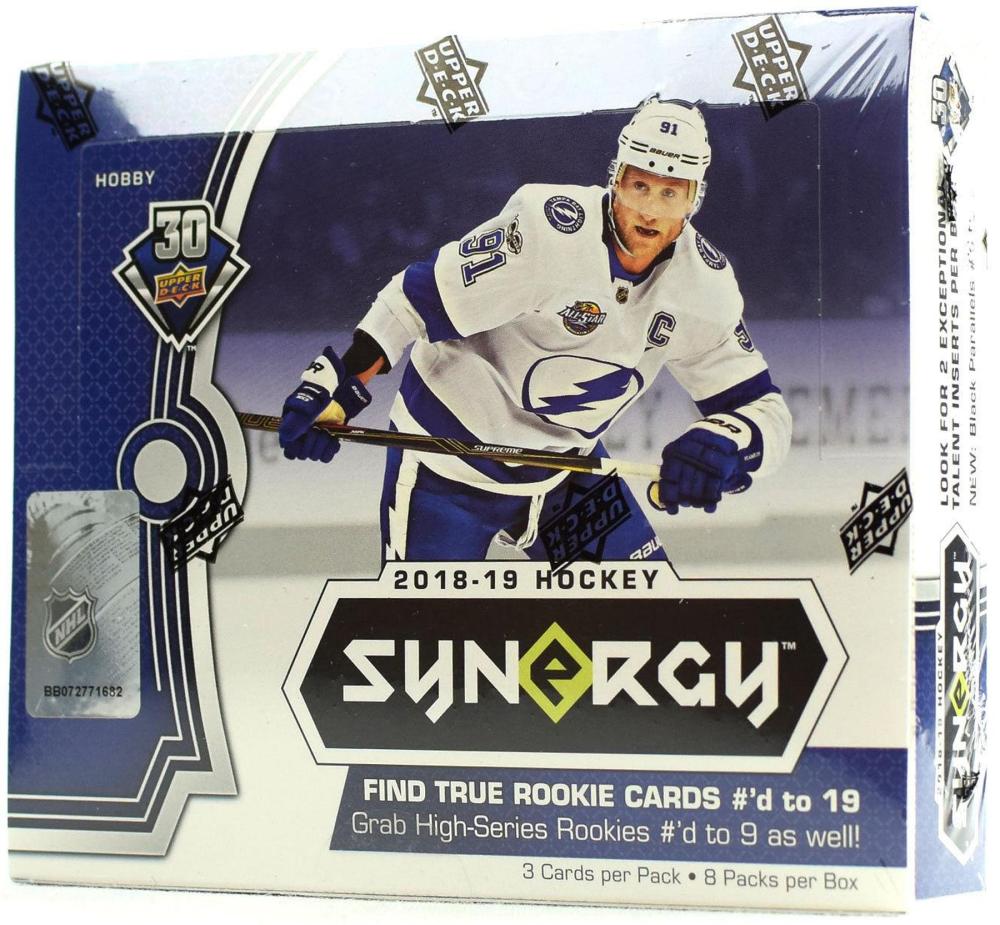 2018-19 Upper Deck Synergy Hockey Hobby Box