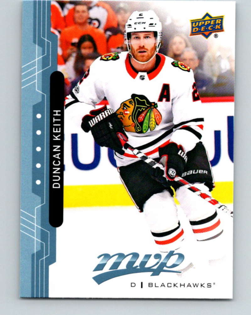 2018-19 Upper Deck MVP #7 Duncan Keith Mint Chicago Blackhawks Image 1