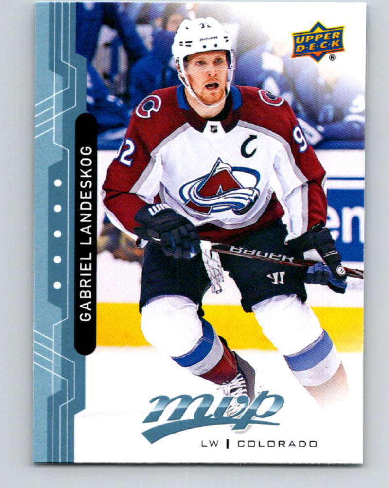 2018-19 Upper Deck MVP #21 Gabriel Landeskog Mint Colorado Avalanche Image 1