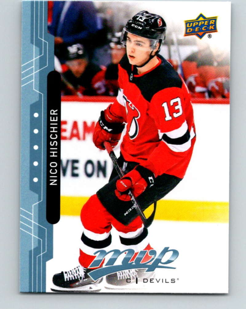 2018-19 Upper Deck MVP #22 Nico Hischier Mint New Jersey Devils Image 1