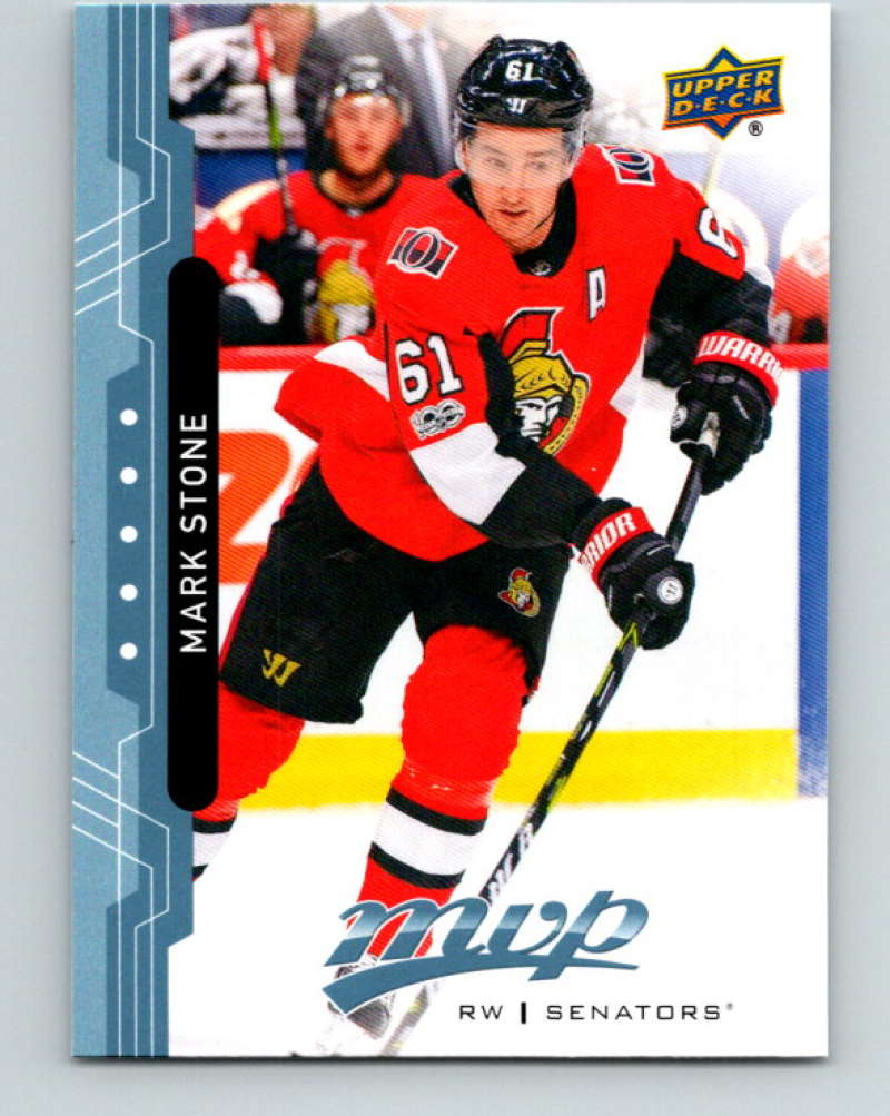 2018-19 Upper Deck MVP #23 Mark Stone Mint Ottawa Senators Image 1