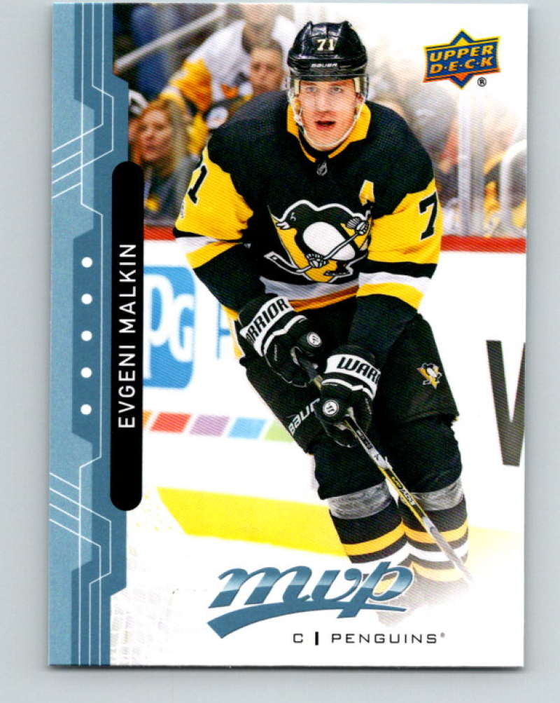 2018-19 Upper Deck MVP #25 Evgeni Malkin Mint Pittsburgh Penguins Image 1