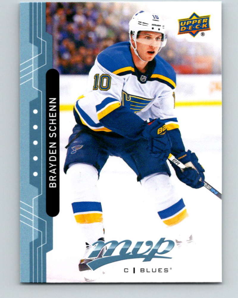 2018-19 Upper Deck MVP #27 Brayden Schenn Mint St. Louis Blues Image 1