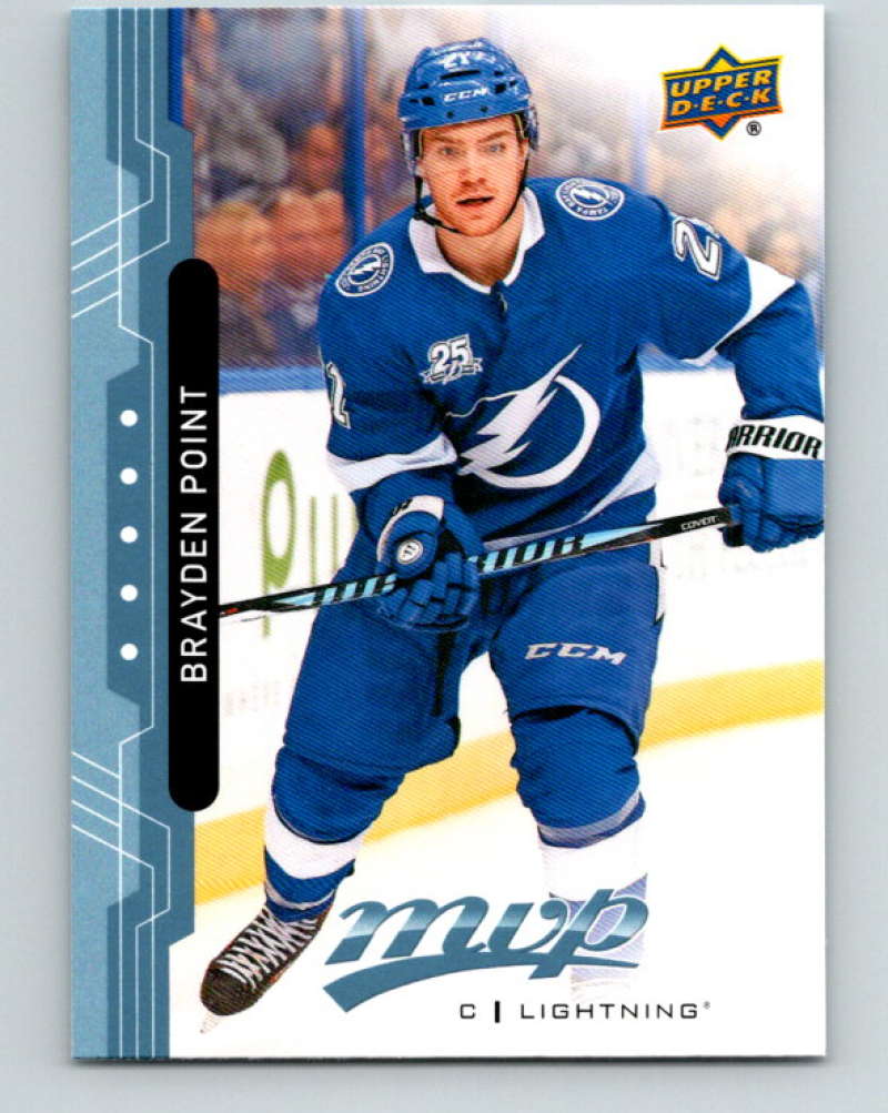 2018-19 Upper Deck MVP #29 Brayden Point Mint Tampa Bay Lightning Image 1
