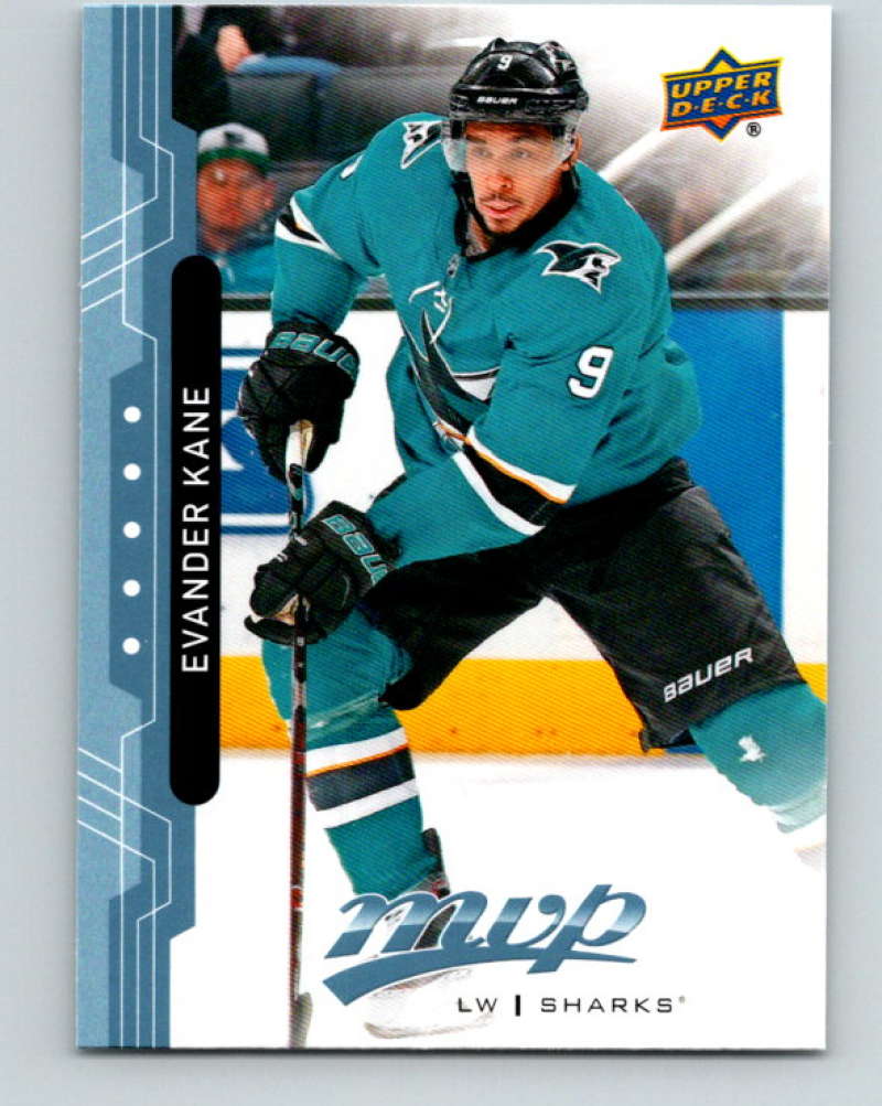 2018-19 Upper Deck MVP #32 Evander Kane Mint San Jose Sharks Image 1
