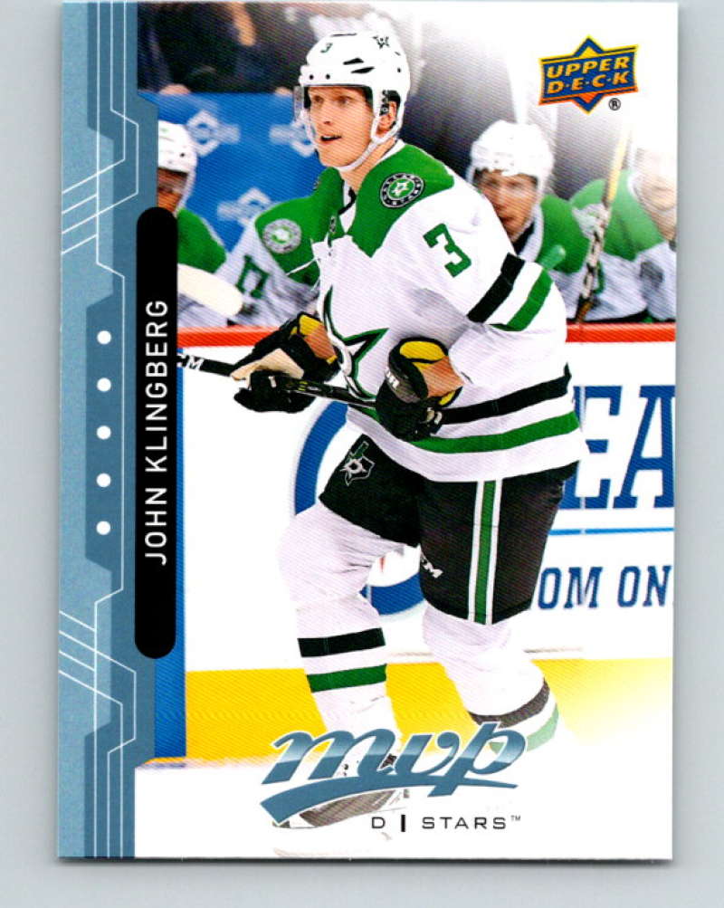 2018-19 Upper Deck MVP #33 John Klingberg Mint Dallas Stars Image 1