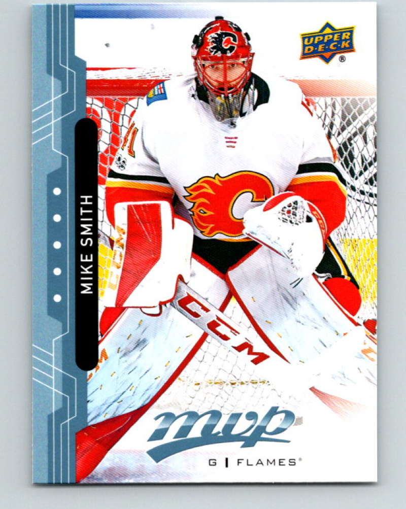 2018-19 Upper Deck MVP #34 Mike Smith Mint Calgary Flames Image 1