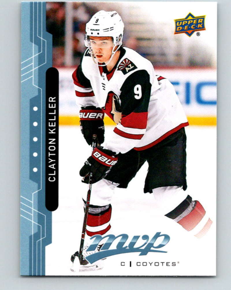 2018-19 Upper Deck MVP #37 Clayton Keller Mint Arizona Coyotes Image 1