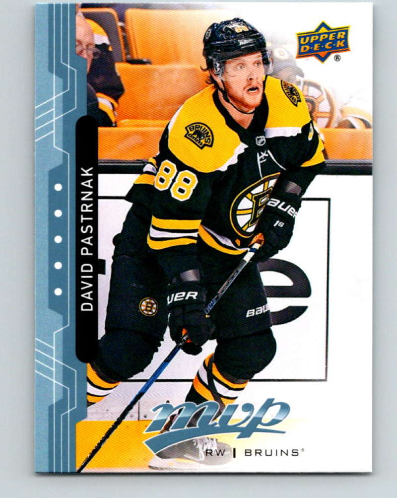 2018-19 Upper Deck MVP #43 David Pastrnak Mint Boston Bruins Image 1