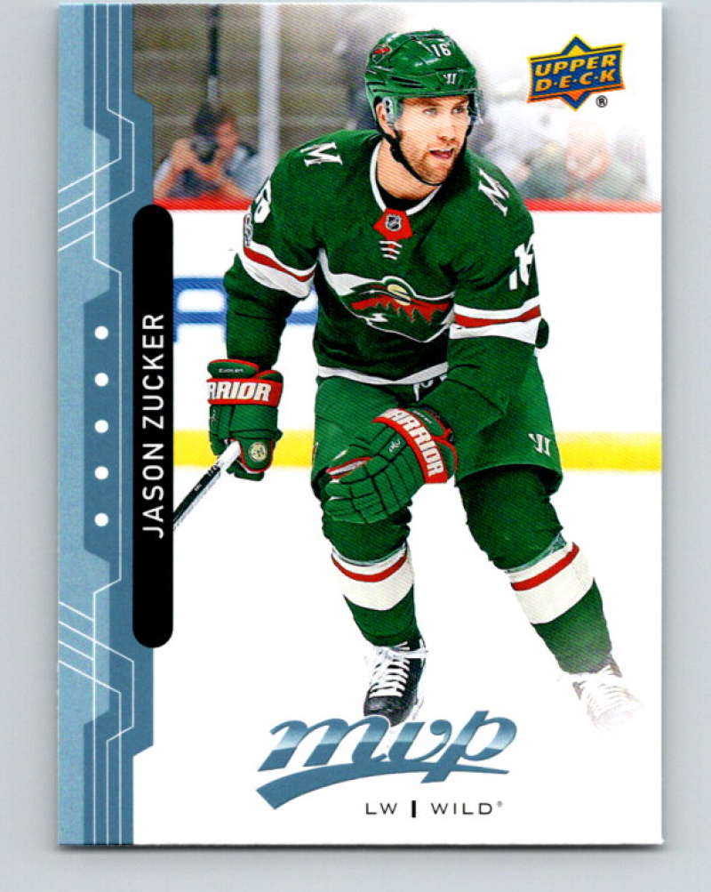 2018-19 Upper Deck MVP #46 Jason Zucker Mint Minnesota Wild Image 1