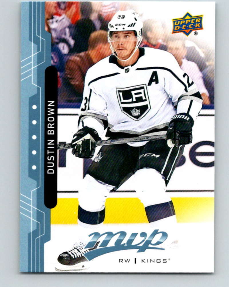 2018-19 Upper Deck MVP #47 Dustin Brown Mint Los Angeles Kings Image 1