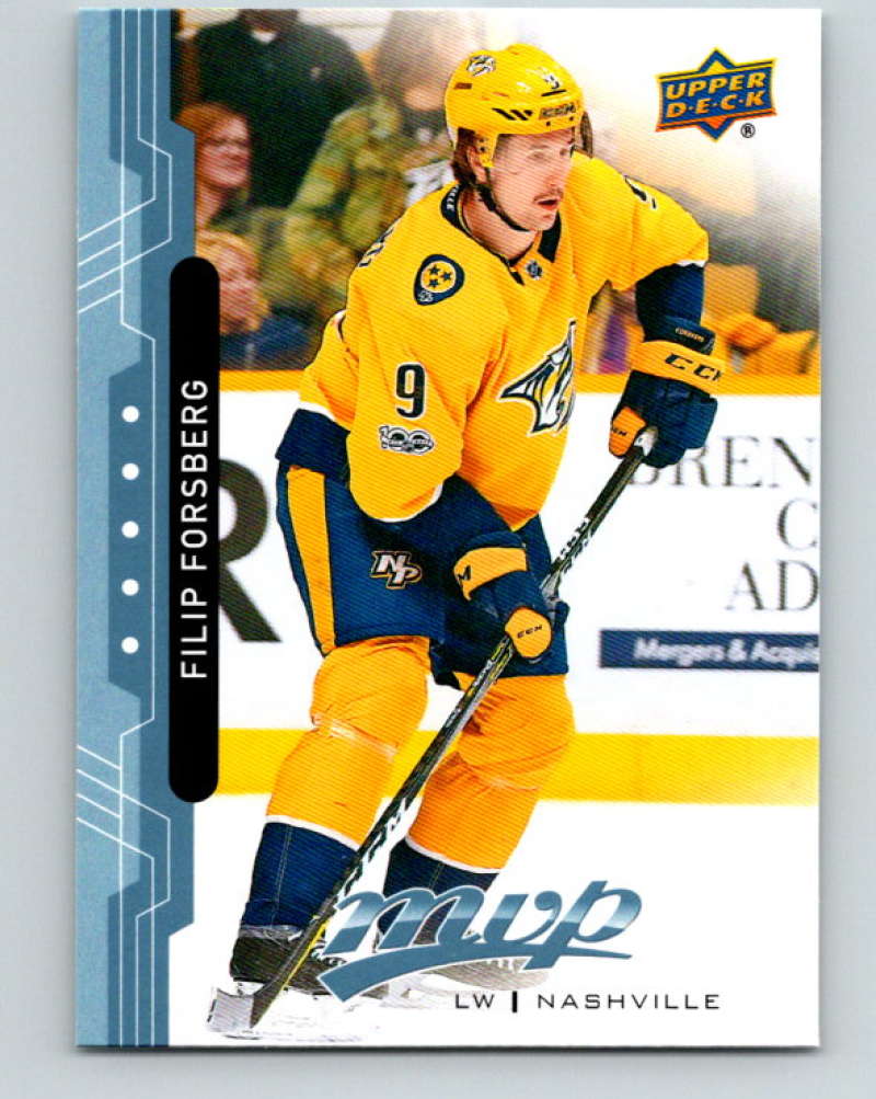 2018-19 Upper Deck MVP #48 Filip Forsberg Mint Nashville Predators Image 1