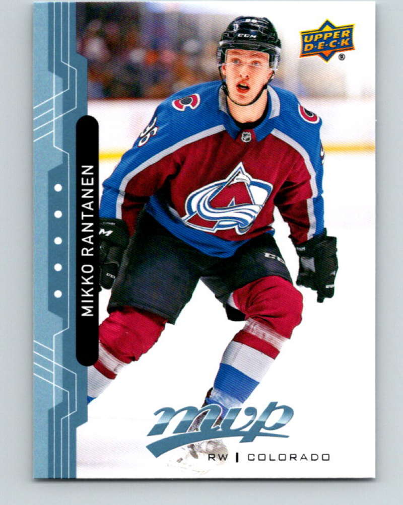 2018-19 Upper Deck MVP #49 Mikko Rantanen Mint Colorado Avalanche Image 1