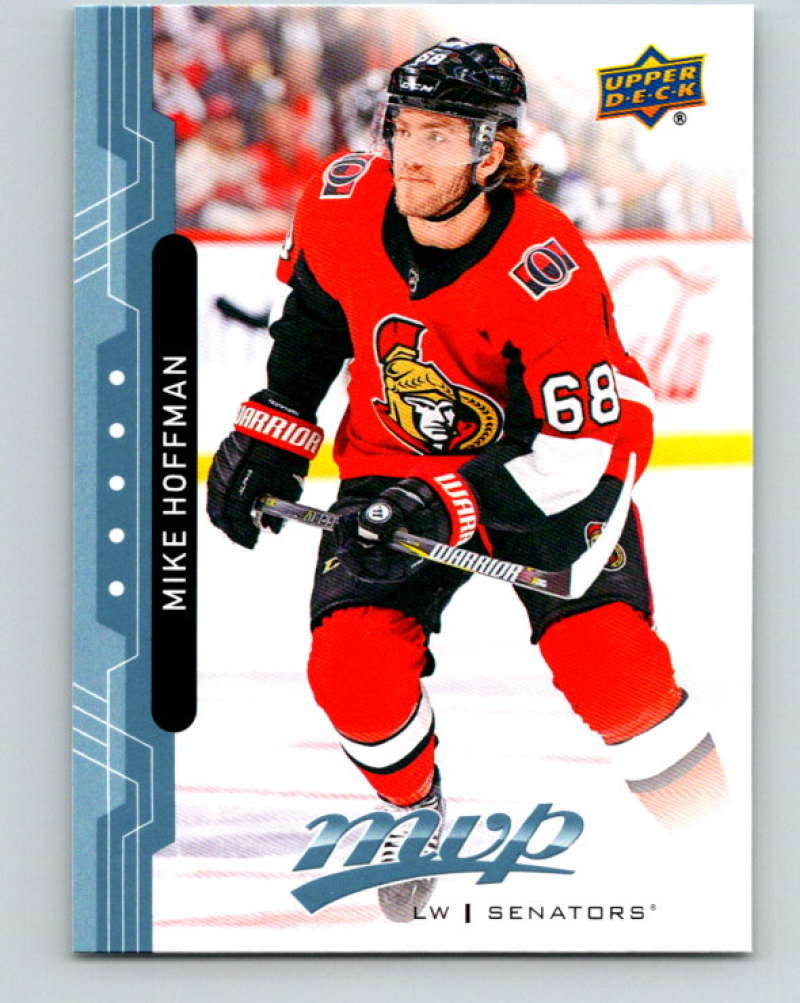 2018-19 Upper Deck MVP #51 Mike Hoffman Mint Ottawa Senators Image 1