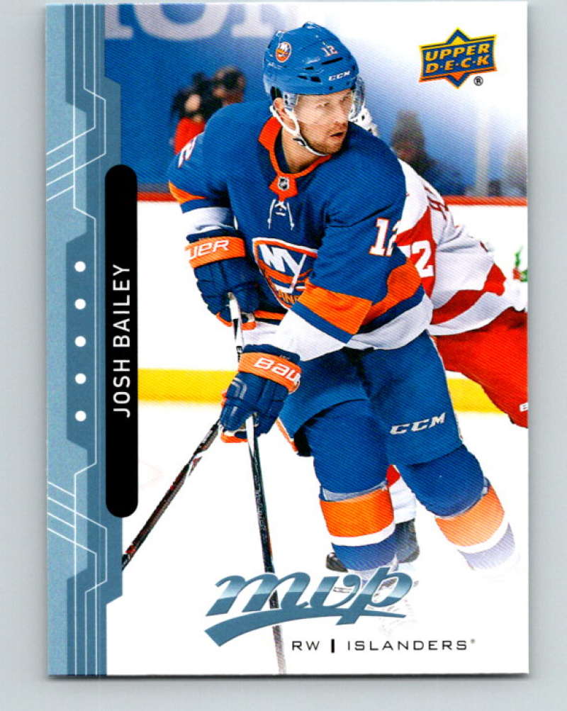 2018-19 Upper Deck MVP #56 Josh Bailey Mint New York Islanders Image 1