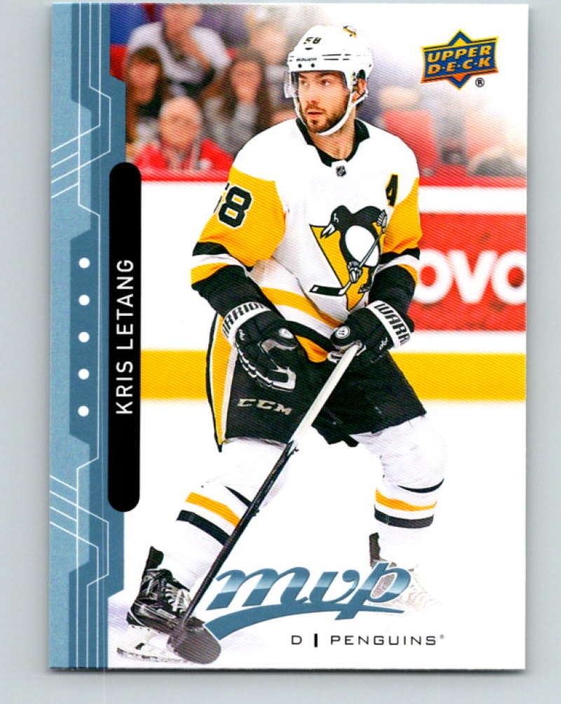 2018-19 Upper Deck MVP #57 Kris Letang Mint Pittsburgh Penguins Image 1