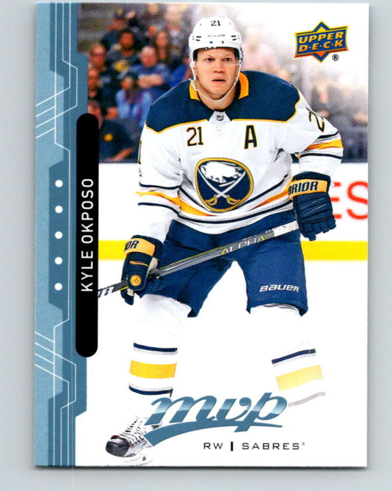2018-19 Upper Deck MVP #58 Kyle Okposo Mint Buffalo Sabres Image 1