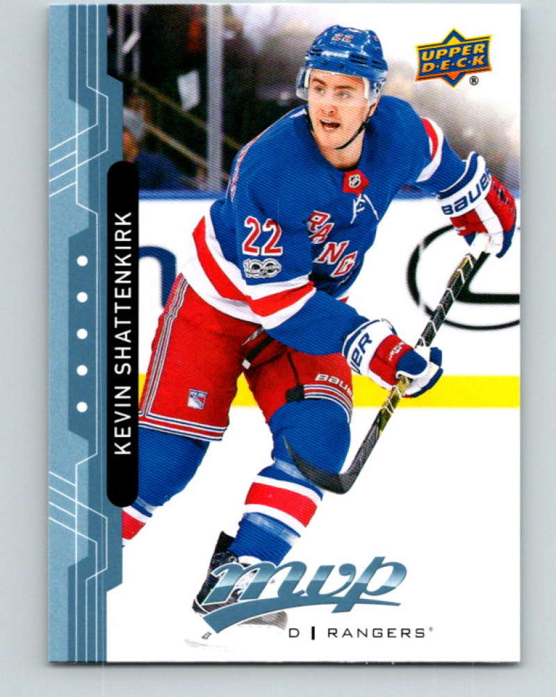 2018-19 Upper Deck MVP #60 Kevin Shattenkirk Mint New York Rangers Image 1