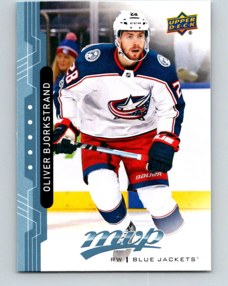 2018-19 Upper Deck MVP #64 Oliver Bjorkstrand Mint Columbus Blue Jackets Image 1