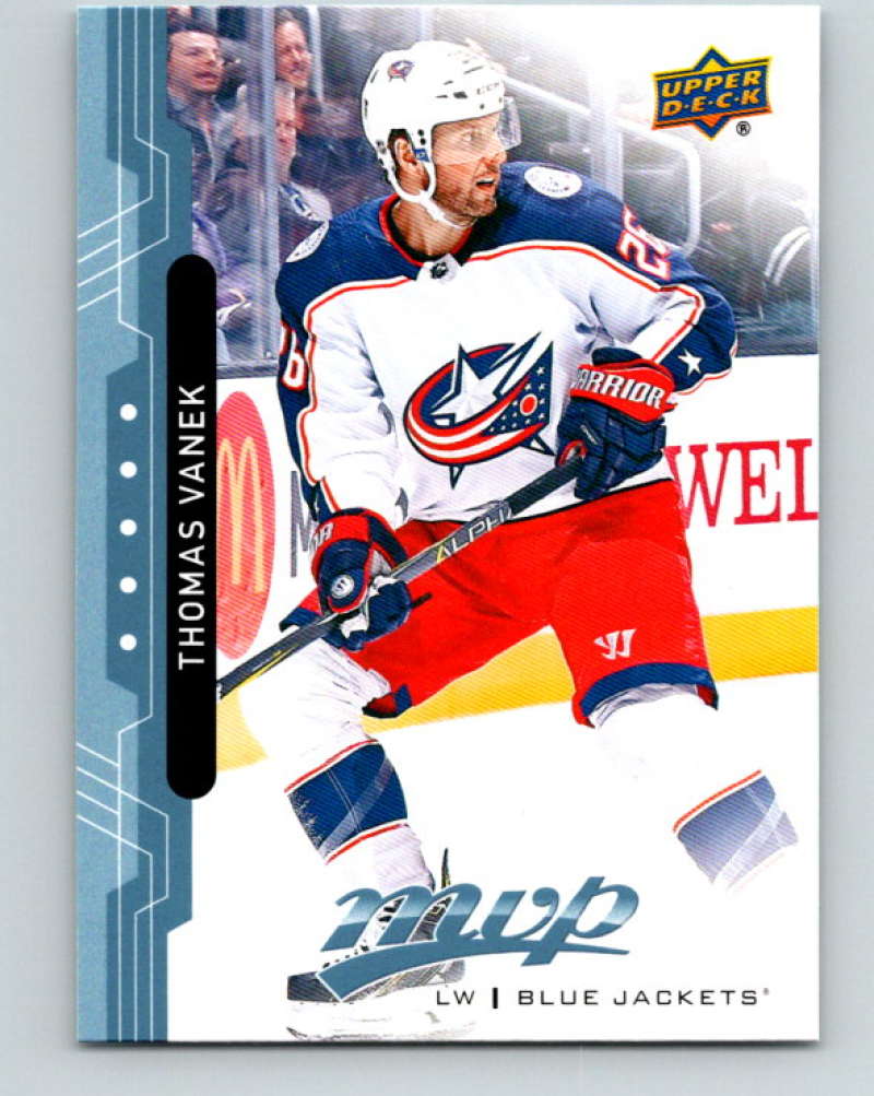 2018-19 Upper Deck MVP #66 Thomas Vanek Mint Columbus Blue Jackets Image 1