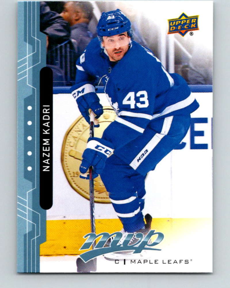 2018-19 Upper Deck MVP #71 Nazem Kadri Mint Toronto Maple Leafs Image 1