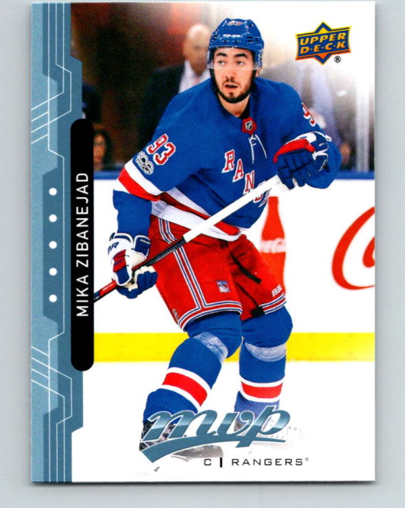 2018-19 Upper Deck MVP #72 Mika Zibanejad Mint New York Rangers Image 1