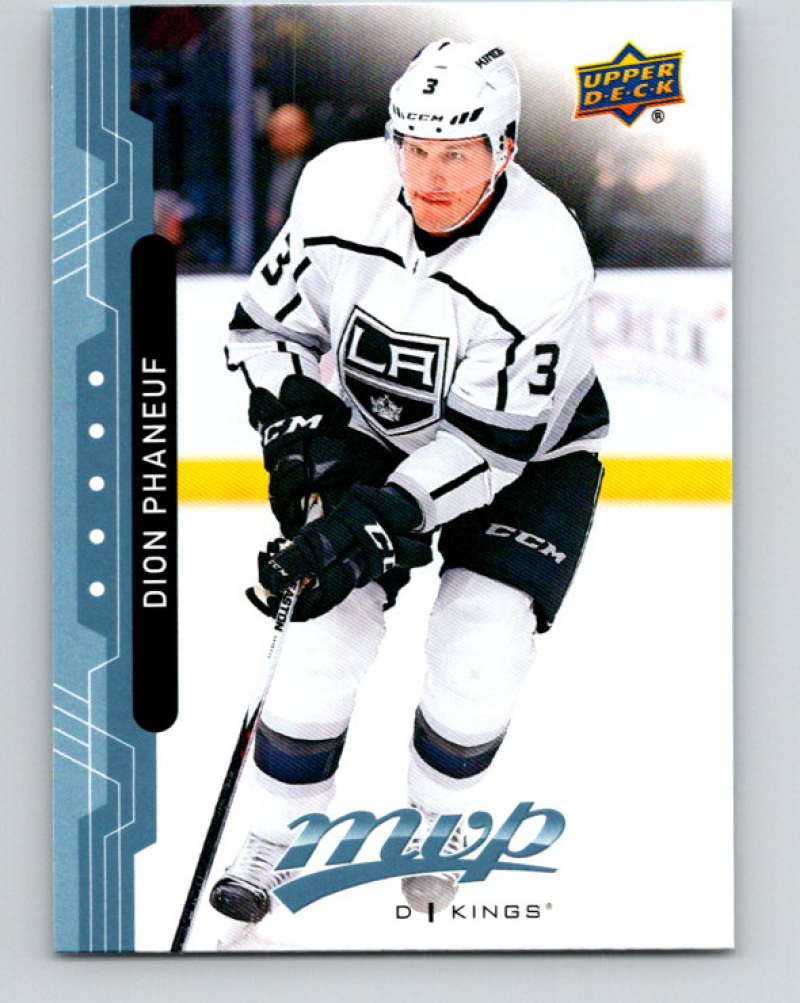 2018-19 Upper Deck MVP #83 Dion Phaneuf Mint Los Angeles Kings Image 1