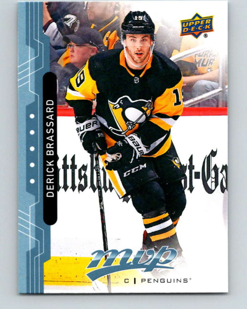 2018-19 Upper Deck MVP #86 Derick Brassard Mint Pittsburgh Penguins Image 1