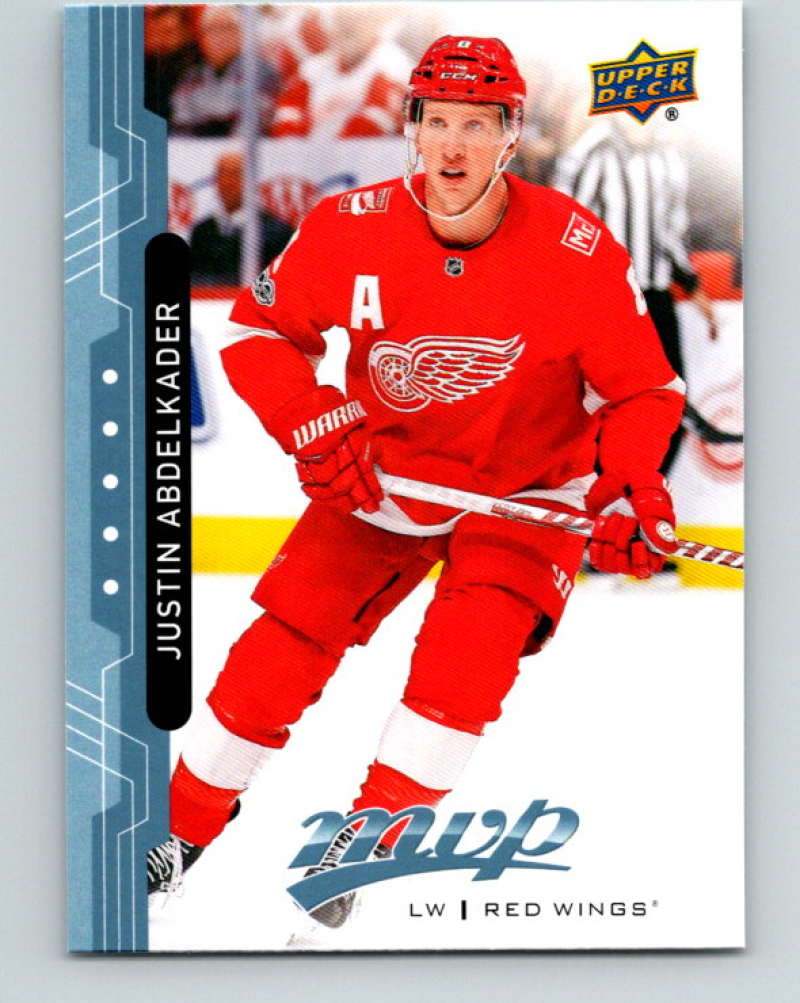 2018-19 Upper Deck MVP #87 Justin Abdelkader Mint Detroit Red Wings Image 1