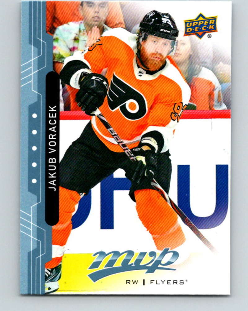 2018-19 Upper Deck MVP #88 Jakub Voracek Mint Philadelphia Flyers Image 1