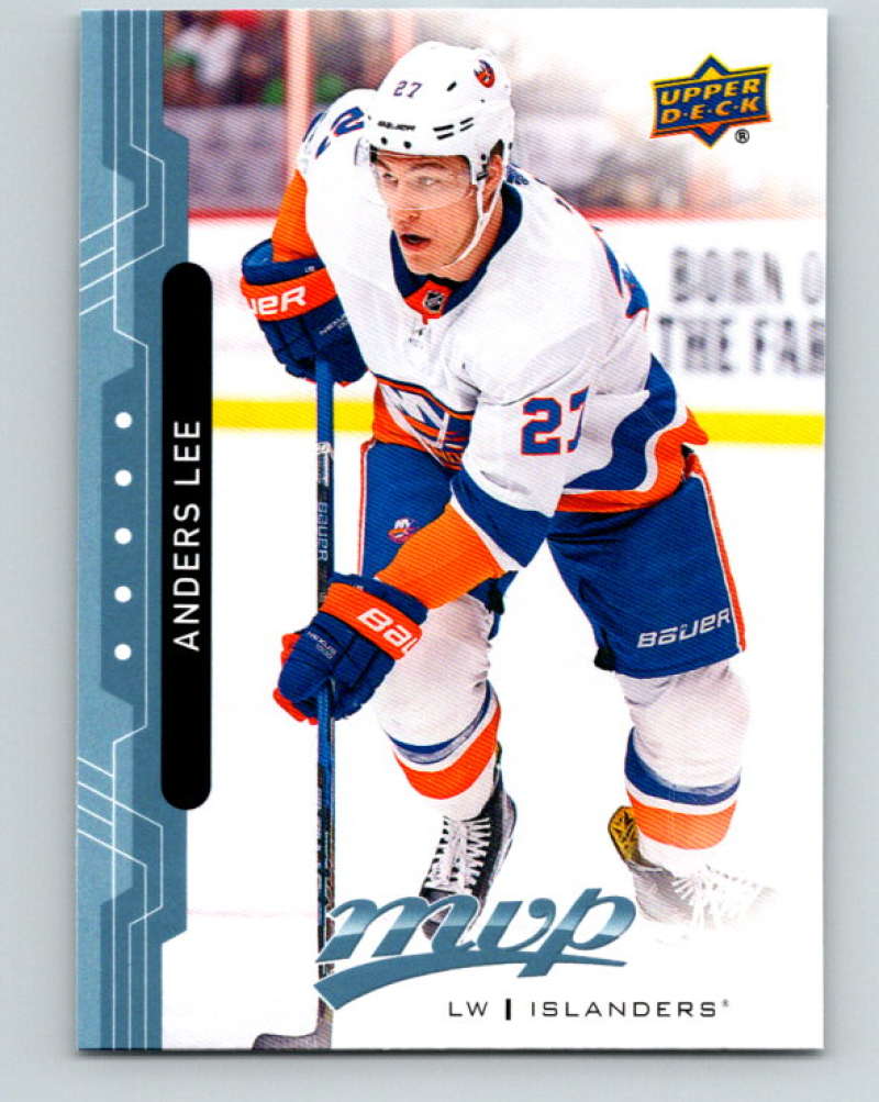 2018-19 Upper Deck MVP #91 Anders Lee Mint New York Islanders Image 1