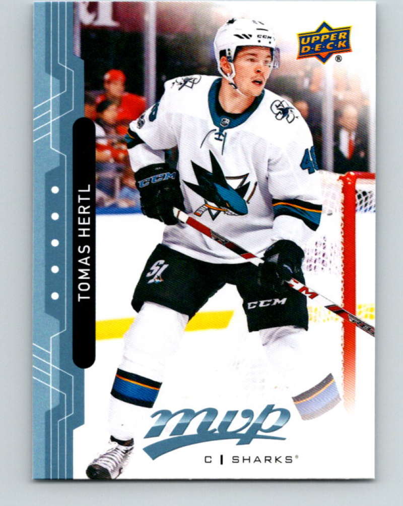 2018-19 Upper Deck MVP #94 Tomas Hertl Mint San Jose Sharks Image 1