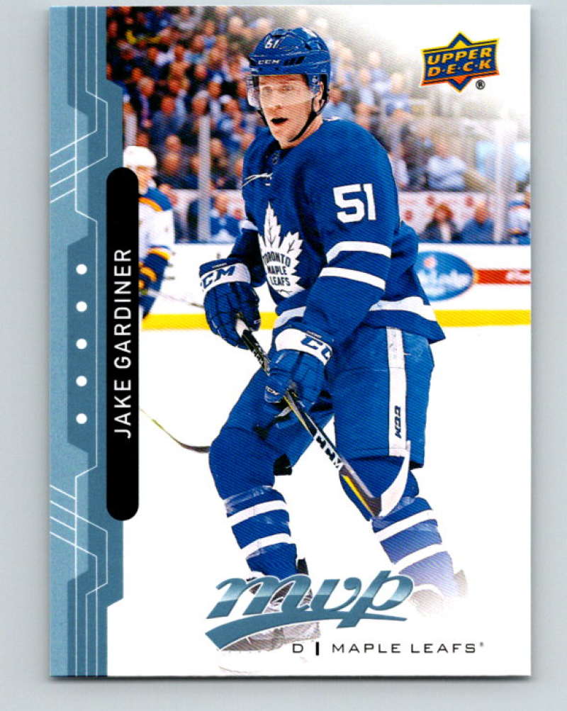 2018-19 Upper Deck MVP #97 Jake Gardiner Mint Toronto Maple Leafs Image 1