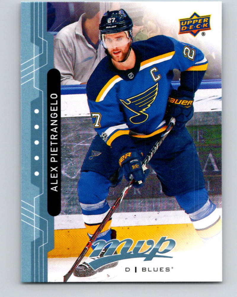 2018-19 Upper Deck MVP #102 Alex Pietrangelo Mint St. Louis Blues Image 1
