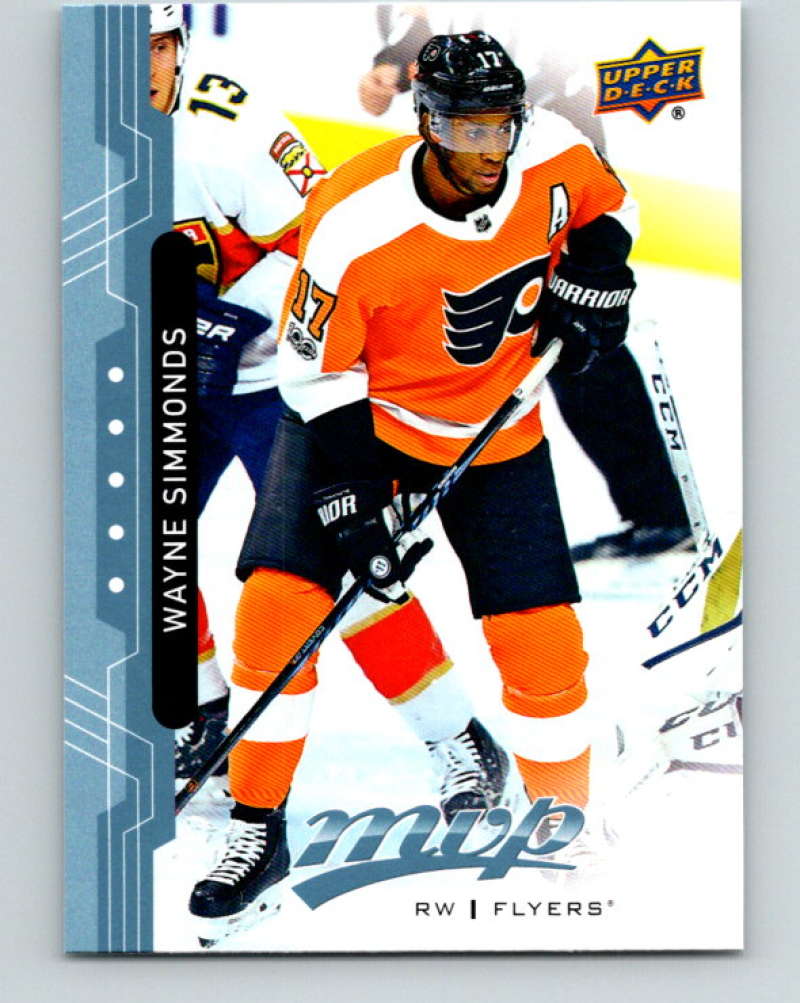 2018-19 Upper Deck MVP #113 Wayne Simmonds Mint Philadelphia Flyers Image 1