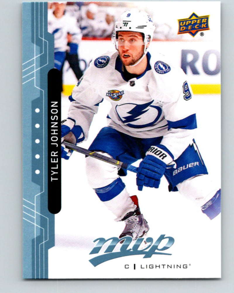 2018-19 Upper Deck MVP #119 Tyler Johnson Mint Tampa Bay Lightning Image 1