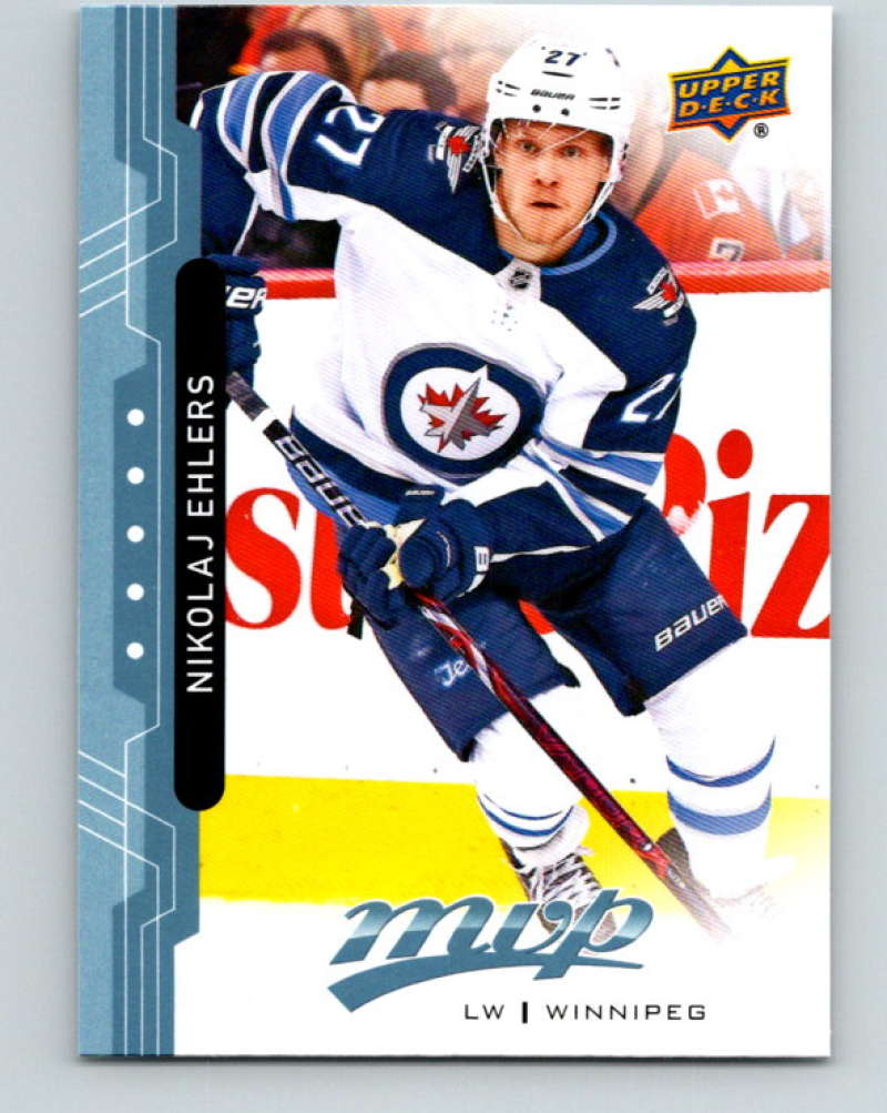 2018-19 Upper Deck MVP #127 Nikolaj Ehlers Mint Winnipeg Jets Image 1