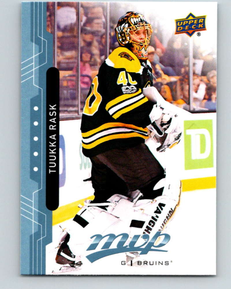 2018-19 Upper Deck MVP #131 Tuukka Rask Mint Boston Bruins Image 1