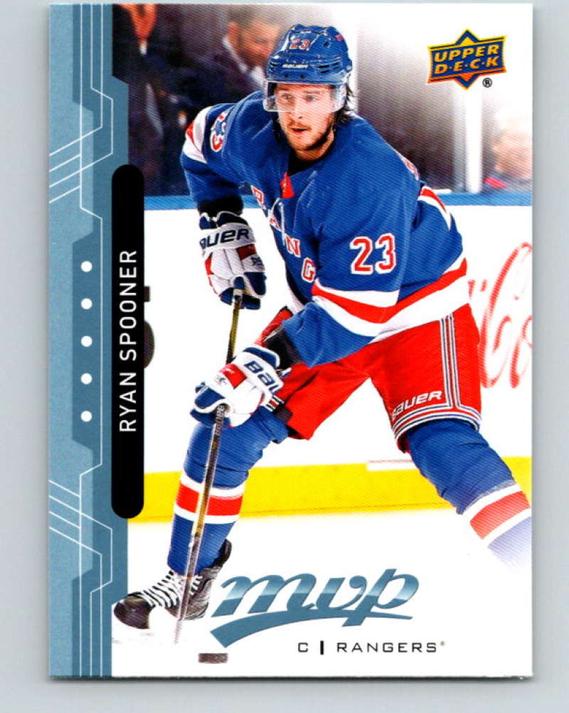 2018-19 Upper Deck MVP #133 Ryan Spooner Mint New York Rangers Image 1